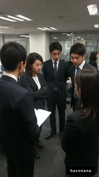 ビジネスミーティングの様子