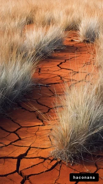 乾燥地帯の風景