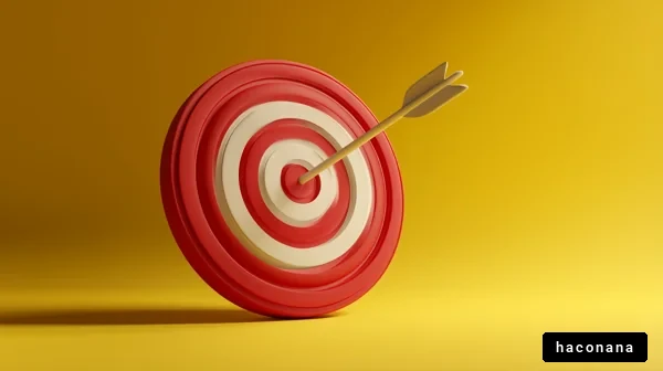 的を射る目標のイメージ