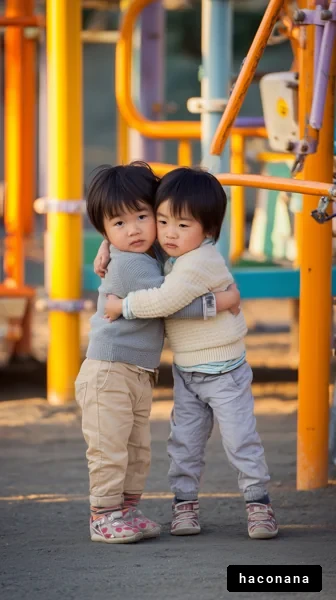 公園で遊ぶ子供たち