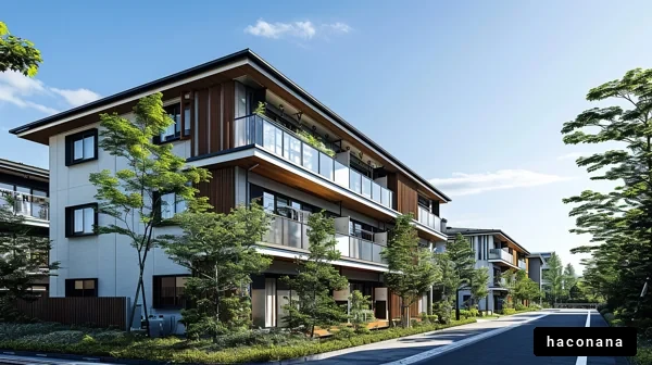 現代的な住宅街の風景