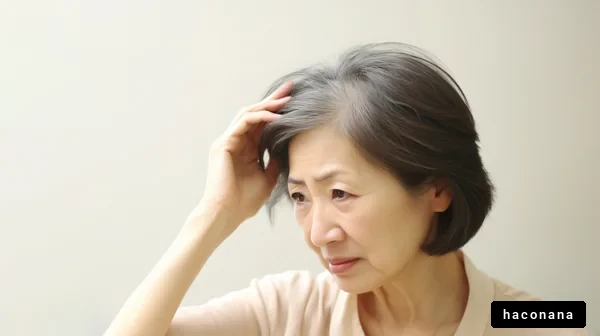 悩む女性の表情