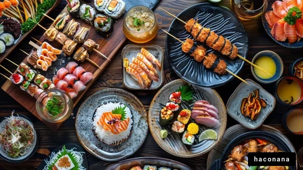 美味しい和食の盛り合せ