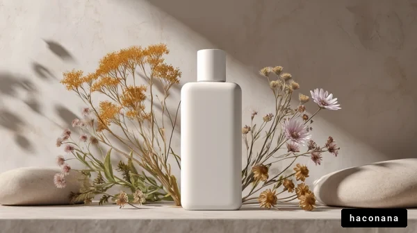 ナチュラルな香りのボトル