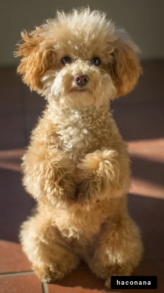 可愛らしい犬のポーズ