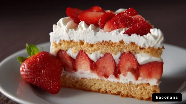 イチゴのショートケーキ