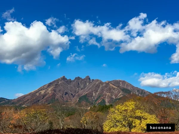 美しい山と青空の風景