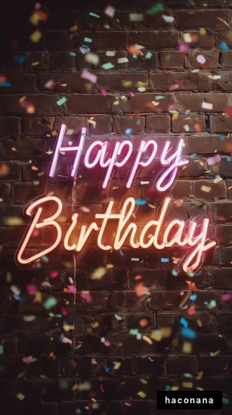 誕生日のお祝いの背景