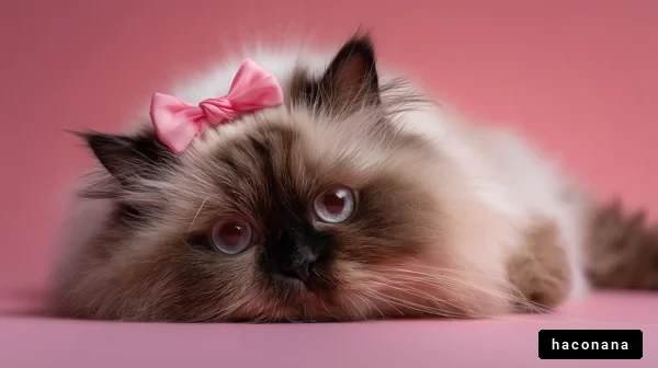 かわいい猫のポートレート