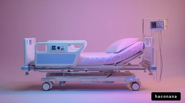 現代的な病院のベッド