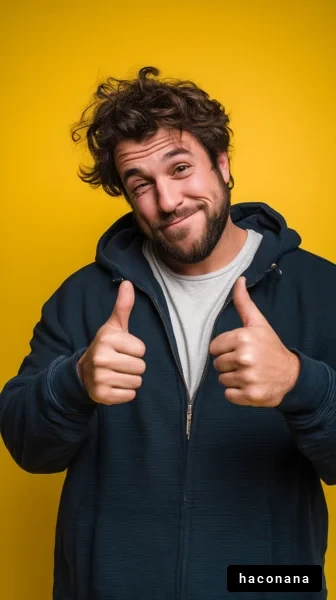 明るい表情の男性