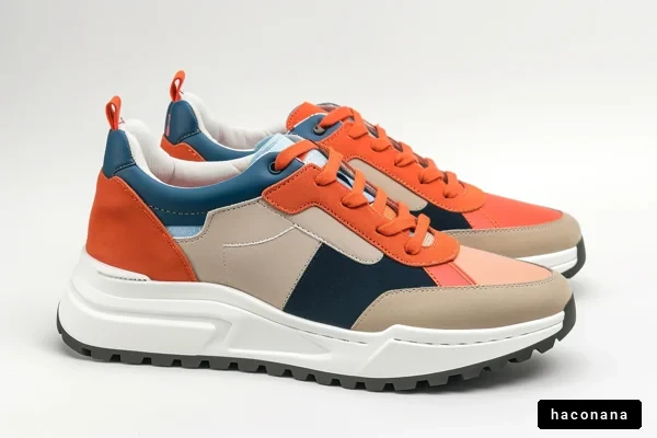 カラフルなスニーカー