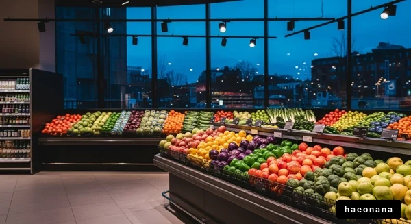 色とりどりのフルーツと野菜