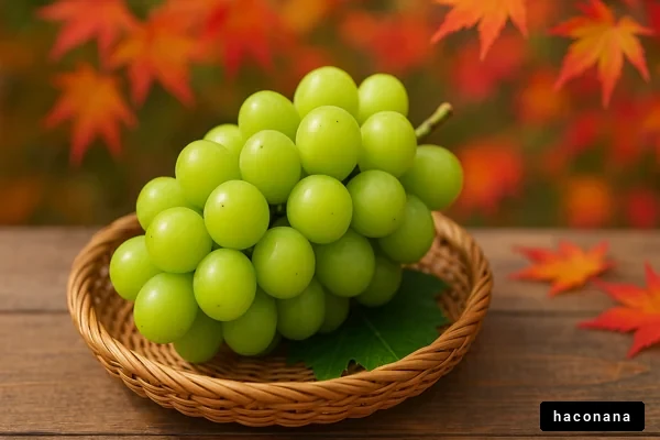 秋の果物、ブドウの美しさ