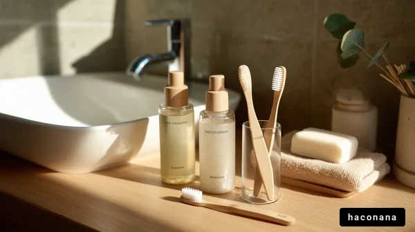 シンプルなバスルームの風景