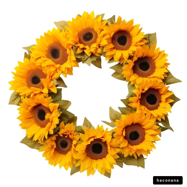 ひまわりのリース