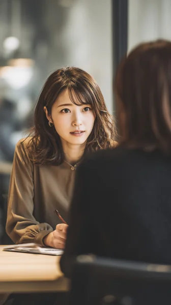 女性同士の面談・打ち合わせ