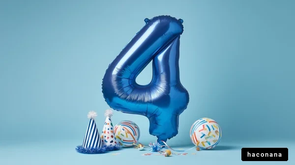 バースデーパーティーの装飾