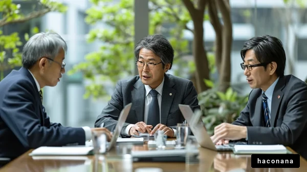 ビジネス会議の風景