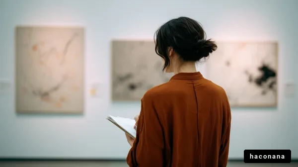 アートギャラリーでの観察