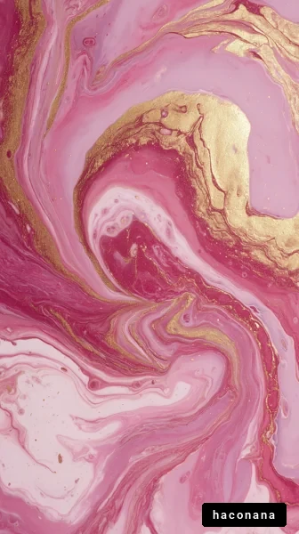 美しいピンクの抽象模様