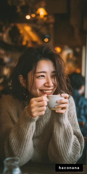 カフェでの楽しいひととき