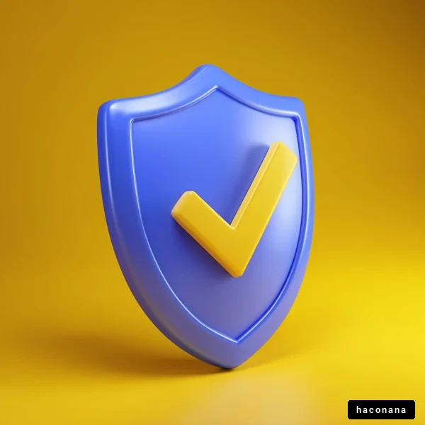 安心感を与える盾のアイコン