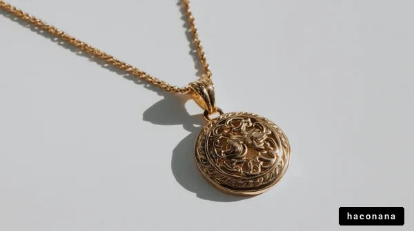 エレガントな金のネックレス