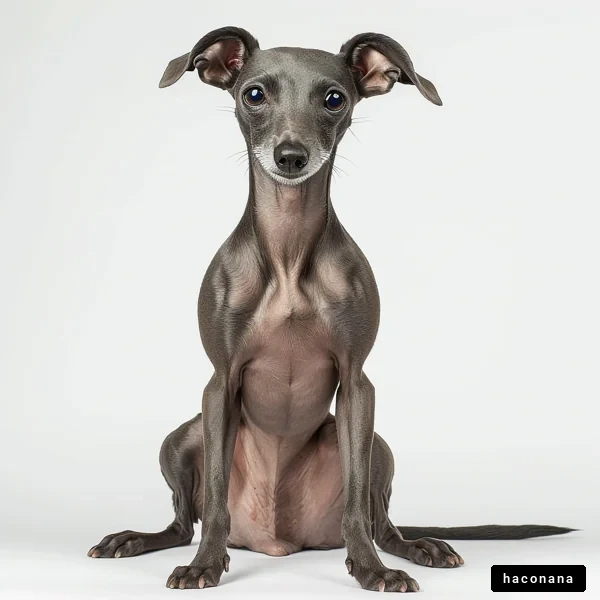 シンプルな犬のポートレート