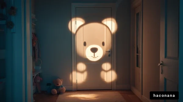 ぬいぐるみと影のある部屋