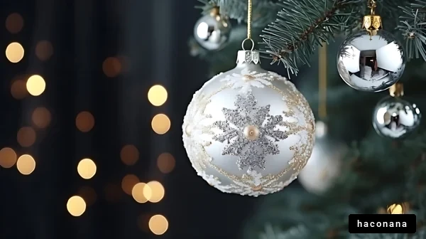 クリスマスのオーナメント