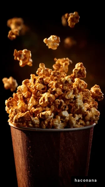 ポップコーンが舞う瞬間