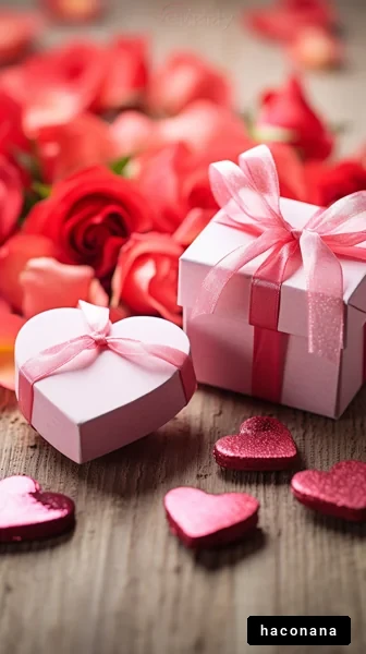 バレンタインデーの贈り物