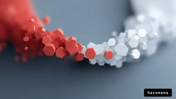 シンプルな立体のデザイン