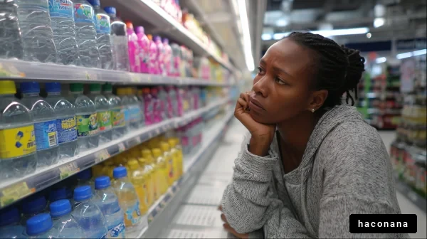 スーパーでの選択に悩む