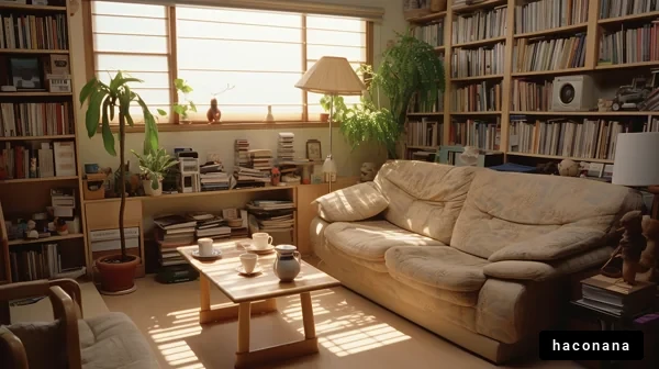 居心地の良いリビングルーム