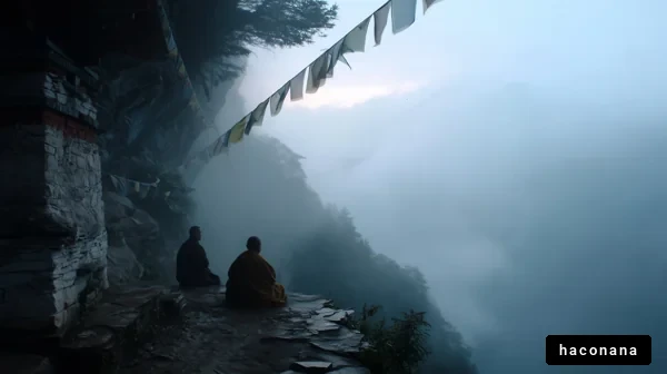 静寂の中の瞑想