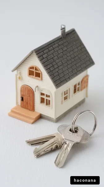 家と鍵のイメージ