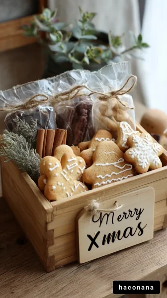 クリスマスのクッキーギフト