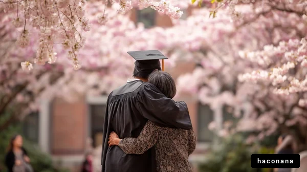 卒業式の感動的な瞬間