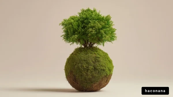 緑の植物のアート