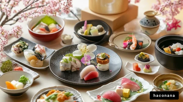 美しい寿司の盛り合わせ