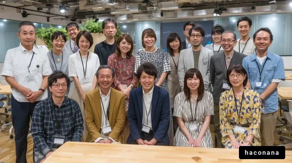 多様なメンバーの集合写真