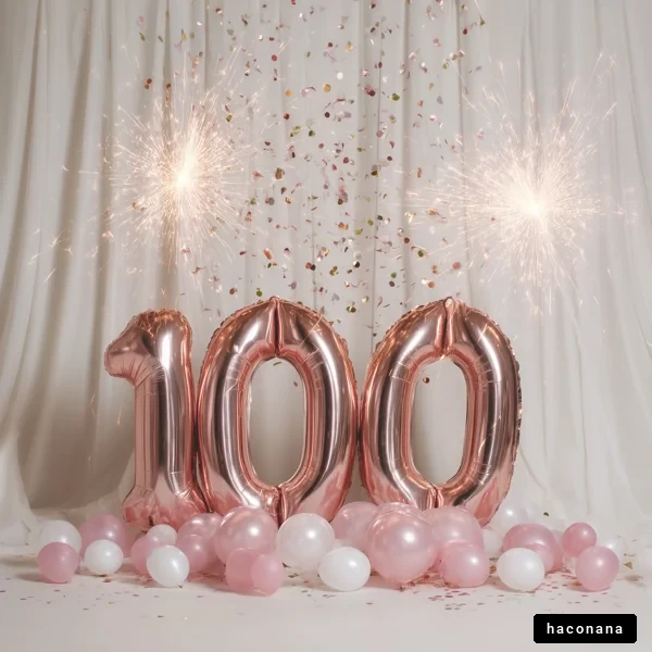 100周年記念のお祝い