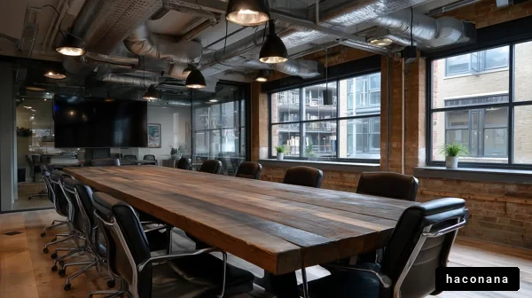 スタイリッシュな会議室