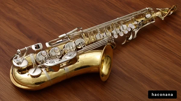 サクソフォンの美しい楽器