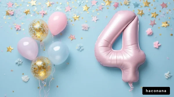 お祝いの誕生日小物