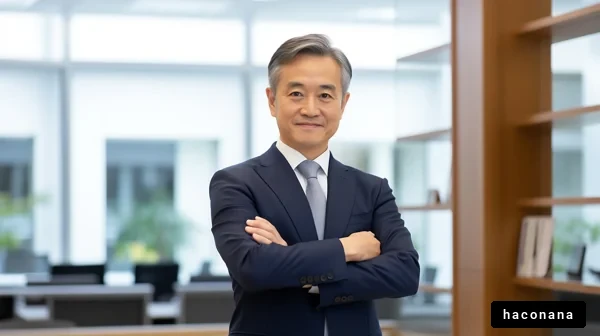 ビジネスマンのポートレート