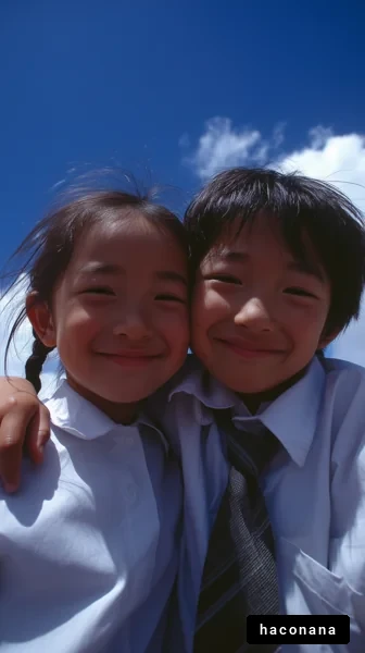 笑顔の子どもたち