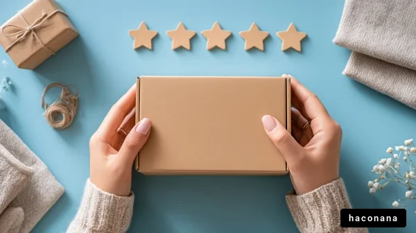 パッケージと評価スターチャート